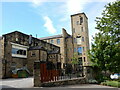 SE2135 : Sunny Bank Mills, Farsley by David Goodall