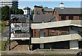 SP3379 : Canal basin footbridge  2 by Alan Murray-Rust