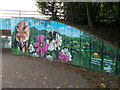 TF1703 : Murals on the Werrington underpass at Cuckoo's Hollow by Paul Bryan