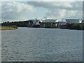 SJ4376 : Ships moored at Stanlow oil refinery by Christine Johnstone