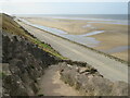 SD3039 : Path to the beach, near Bispham by Malc McDonald