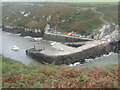 SM7423 : Porthclais Harbour by Colin Smith