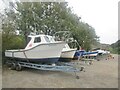 SM7324 : Porthclais - Boats by Colin Smith