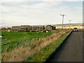 ND3766 : A99, Farm Buildings near Freswick by David Dixon