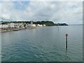 SX9472 : Groyne markers, Teignmouth by Stephen Craven