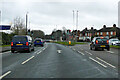 SP8988 : A427 looking west, Corby by Robin Webster