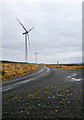 NO1755 : Track to the exit, Drumderg wind farm by Andy Waddington