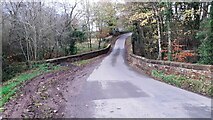  : Rural road crossing Pow Beck at Sprunston Bridge by Luke Shaw