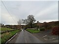 NZ0955 : Looking along the lane to Haugh Farm by Robert Graham