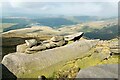 SK0787 : View from the Gritstone Edge by Jeff Buck