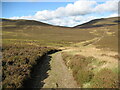 NY2829 : The Cumbria Way, Skiddaw Forest by Adrian Taylor