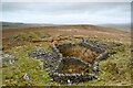 NY7602 : Sheepfold on Greenlaw Rigg by Andy Waddington