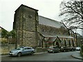 SE3036 : West end of St Martin's church, Potternewton by Stephen Craven