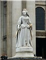 TQ3181 : Statue of Queen Anne, St Paul's Churchyard by Lauren