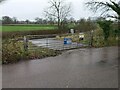 SY0698 : Metal Gate Access to Railway by John P Reeves