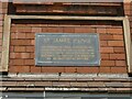 ST2224 : St James's Close, Taunton - datestone by Stephen Craven