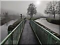 SO8279 : Bridge across the River Stour at Wolverley by Mat Fascione