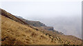 NN3000 : Crags on eastern side of Tullich Hill by Trevor Littlewood