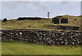 SO5984 : Old quarry buildings on Clee Burf by Mat Fascione