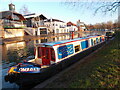 TL4659 : Houseboats on the River Cam by Peter S