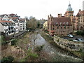 NT2473 : The Water of Leith in Dean Village by M J Richardson