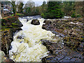 SH7956 : Afon Llugwy, Pont-y-Pair Rapids by David Dixon