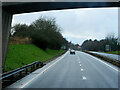 SJ2964 : A55, North Wales Expressway near Ewloe by David Dixon