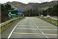 SH7276 : North Wales Expressway (A55) near Pen-y-Cae by David Dixon