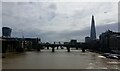 TQ3280 : View from Millennium Bridge by Lauren