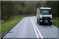 SH6942 : Mercedes Actros on the A496 by David Dixon