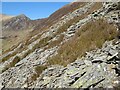 SH6961 : Scree slope, Y Braich by Jonathan Wilkins