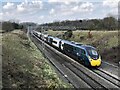 SP3876 : Pendolino at Brandon Wood by David Robinson