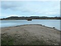 SH8076 : Island chain, eastern lagoon, RSPB Conwy by Christine Johnstone