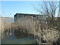 SE4202 : Reedbed hide, RSPB Old Moor by Christine Johnstone