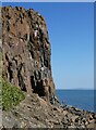 NT1984 : Climbers on Hawkcraig Point by Oliver Dixon