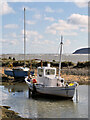 SH5281 : Small Boats at Red Wharf Bay by David Dixon