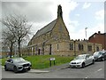 SE2931 : St Luke, Holbeck: west end (1) by Stephen Craven