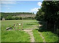 NY2432 : Field Gate on The Cumbria Way by Adrian Taylor