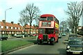 TQ4786 : RT624 on Valance Avenue, Dagenham  7 April 1979 by Alan Murray-Rust