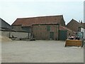 SE8632 : Grade 2 listed barn at South Carr Farm by Christine Johnstone