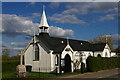 SJ3025 : Church of St John the Baptist, Maesbury by Christopher Hilton