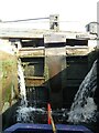 SJ8512 : Shropshire Union Canal - Wheaton Aston Lock - Upper gate by Rob Farrow