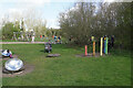 TL4762 : Playground in Milton Country Park by Bill Boaden