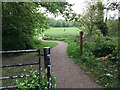 SP0579 : View into the Playing Fields by Michael Westley