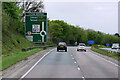 SX4458 : Westbound A38 approaching the Tamar Bridge by David Dixon