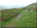 SD9099 : The Pennine Way near North Gang Scar (set of 2 images) by Dave Kelly