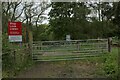 NZ1134 : Crossing the Weardale Railway at Low Harperley by Chris Heaton