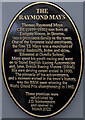 TF0920 : Plaque on the new pub by Bob Harvey