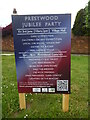 SP8600 : Prestwood Jubilee Party Noticeboard by David Hillas