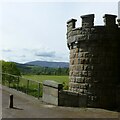 NJ2845 : View from the Old Bridge, Craigellachie by Alan Murray-Rust